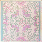 Parisian Lilac Floral Mahjong Mat - Mahjong Mats