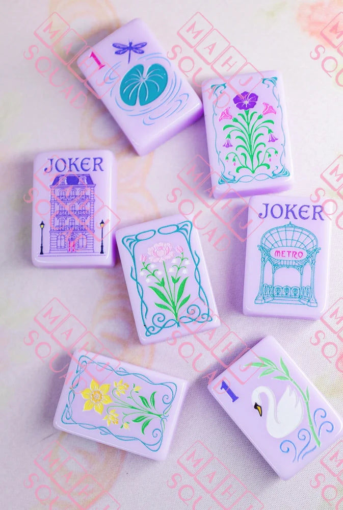 Parisian Tile Set - Mahjong