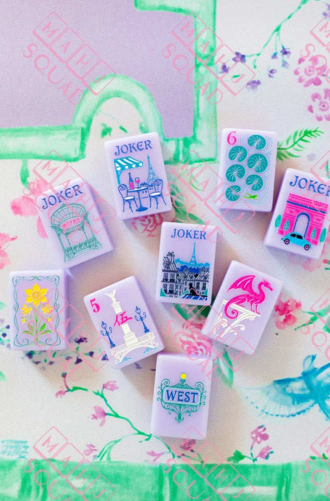 Parisian Tile Set - Mahjong