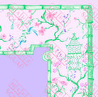 Pastel Chinoiserie Mahjong Mat - Mahjong Mats