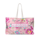 Pink Chinoiserie Mahjong tote - Totes