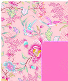 Pink Floral Chinoiserie Mahjong Mat - Mahjong Mats