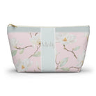 Pink Magnolia Mahjong tile bag - Pouches & Coin Purses