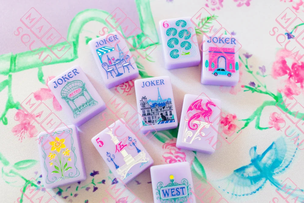 Parisian Tile Set - Mahjong