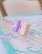Transparent Lucite Acrylic Racks- 19 inch-set of 4 - Mahjong Racks