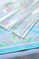 Transparent Lucite Acrylic Racks- 19 inch-set of 4 - Mahjong Racks