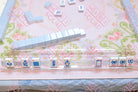 Transparent Lucite Acrylic Racks- 19 inch-set of 4 - Mahjong Racks
