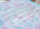 Transparent Lucite Acrylic Racks- 19 inch-set of 4 - Mahjong Racks