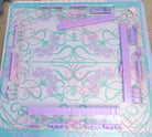 Transparent Lucite Acrylic Racks- 19 inch-set of 4 - Mahjong Racks