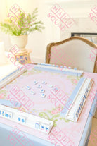 Vintage Rose Mahjong Mat - Mahjong Mats