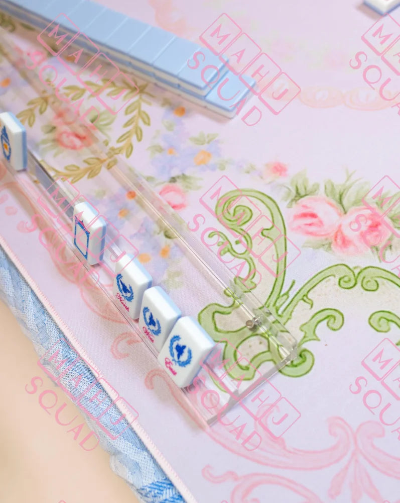 Vintage Rose Mahjong Mat - Mahjong Mats