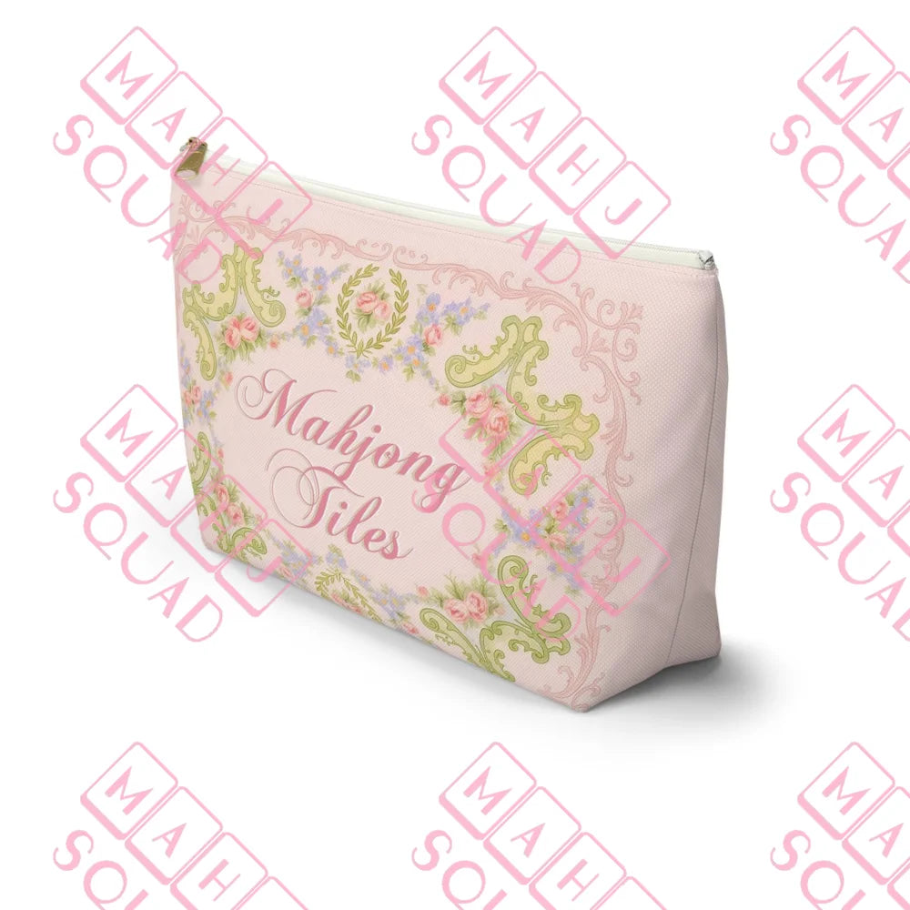 Vintage Rose Mahjong Tile bag - Pouches & Coin Purses