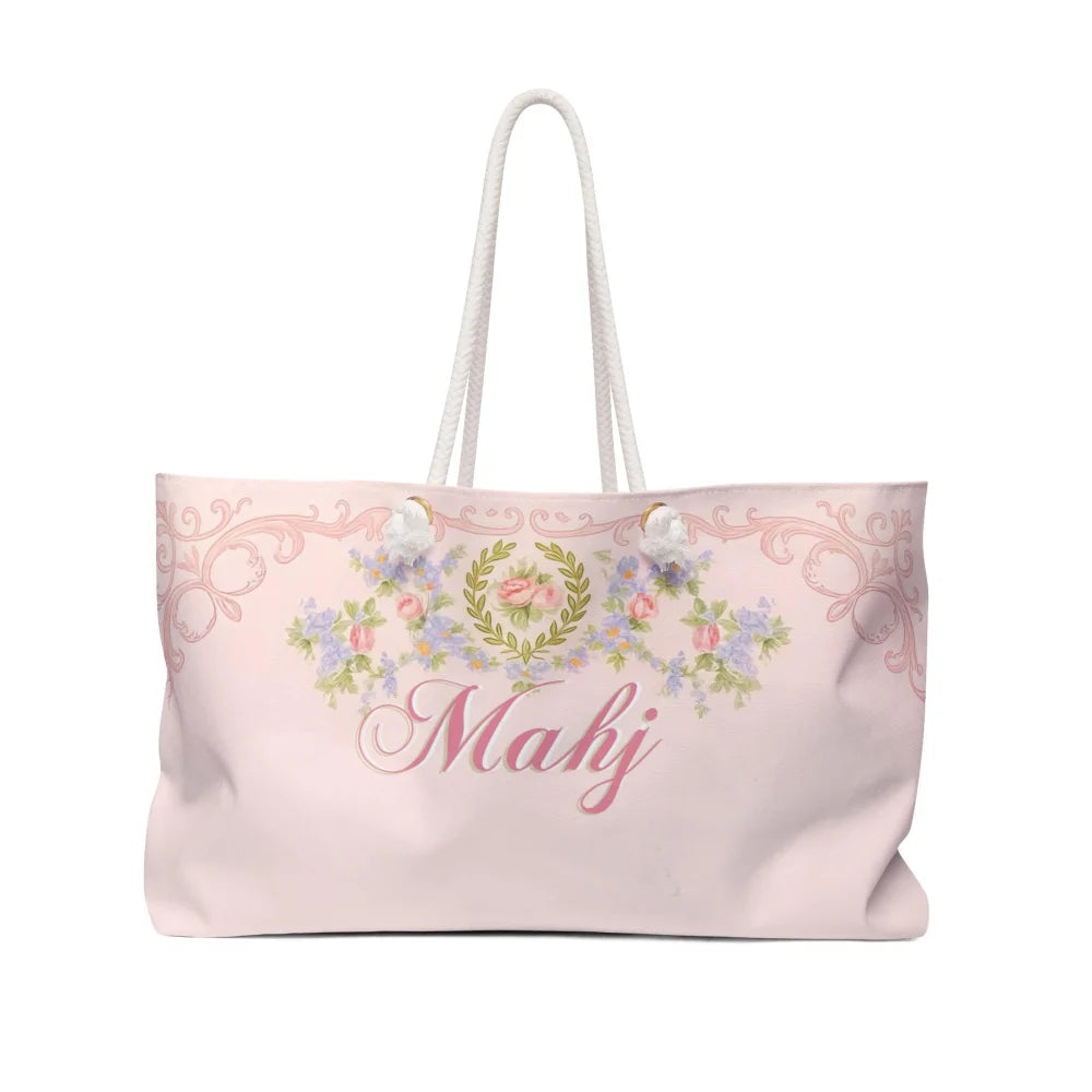 Vintage Rose Mahjong Tote bag - Totes
